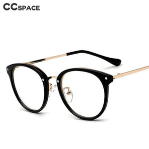 49097 TR90 Round Cat Eye Vintage Glasses Frames Men Women Optical  Computer Glasses