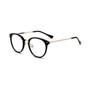 49097 TR90 Round Cat Eye Vintage Glasses Frames Men Women Optical  Computer Glasses