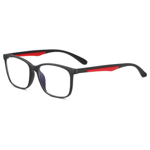 49159 TR90 Glasses Frames Classical Square Ultralight Anti Blue Light Men Optical  Computer Glasses