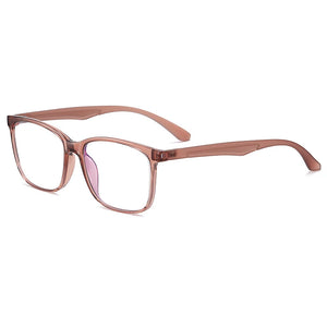 49159 TR90 Glasses Frames Classical Square Ultralight Anti Blue Light Men Optical  Computer Glasses