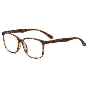 49159 TR90 Glasses Frames Classical Square Ultralight Anti Blue Light Men Optical  Computer Glasses