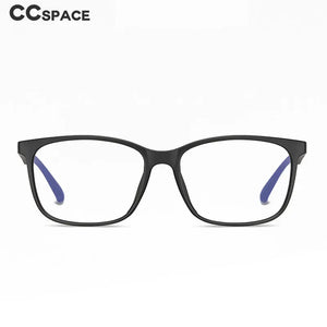 49159 TR90 Glasses Frames Classical Square Ultralight Anti Blue Light Men Optical  Computer Glasses