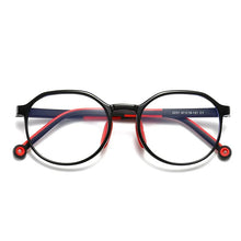 Load image into Gallery viewer, 49529 Kids Anti Blue TR90 Optical Frames Student Round Computer Glasses