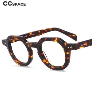 49875 Retro Anti Blue Light Acetate Optical Glasses Frames Men Women  Computer Eyeglasses