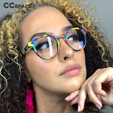 49983 Retro Round Super Light TR90 Optical Glasses Frames Colorful Men Women  Computer Eyeglasses