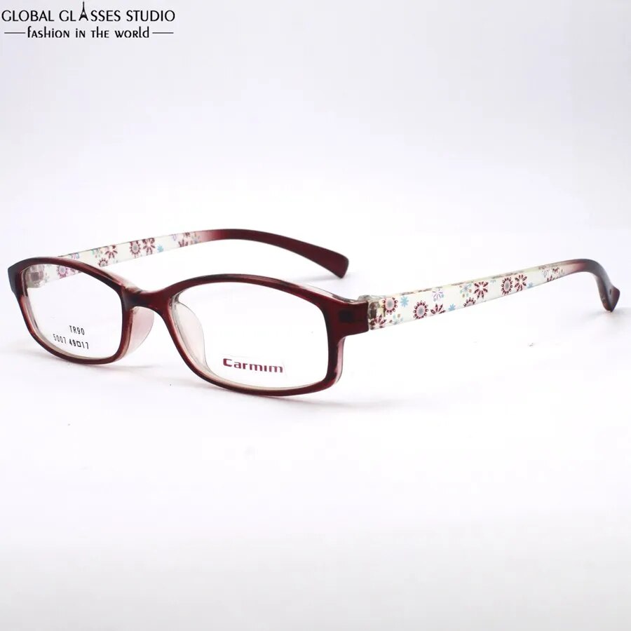 5007   Ultralight Unique Unisex Black TR Optical Glasses  Classic Student Children Frames Teenager Eyeglass