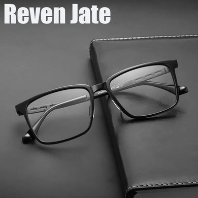 5022 Acetate Frame With Titanium Leg Optical Glasses Men Vintage Square Prescription Eyeglasses Retro Myopia Spectacles Eyewear