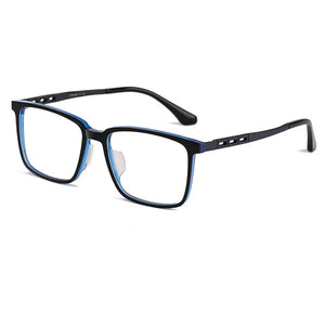 5022 Acetate Frame With Titanium Leg Optical Glasses Men Vintage Square Prescription Eyeglasses Retro Myopia Spectacles Eyewear