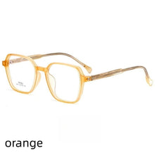 Load image into Gallery viewer, 50mm    Rectangular Ultralight TR Business Men Glasses Prescription Eyeglasses Frames Women  Full rim Eyewear  2311