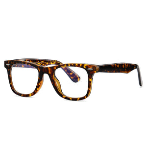 50mm Ultralight Blue Light Blocking Glasses Men  Square Reading Optics Eyeglasses Frame Women Computer Eyewear UV400 2102