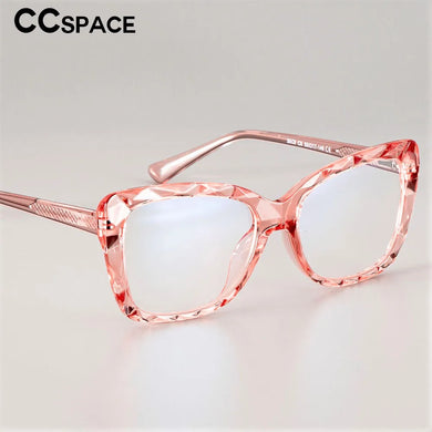 51019 Anti-blue Light Plastic Titanium Glasses Frames Cat Eye Ultralight Men Women Optical  Computer Glasses