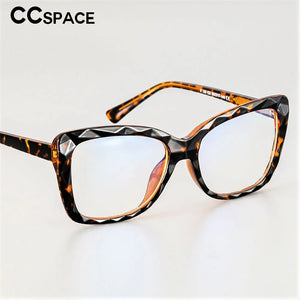 51019 Anti-blue Light Plastic Titanium Glasses Frames Cat Eye Ultralight Men Women Optical  Computer Glasses