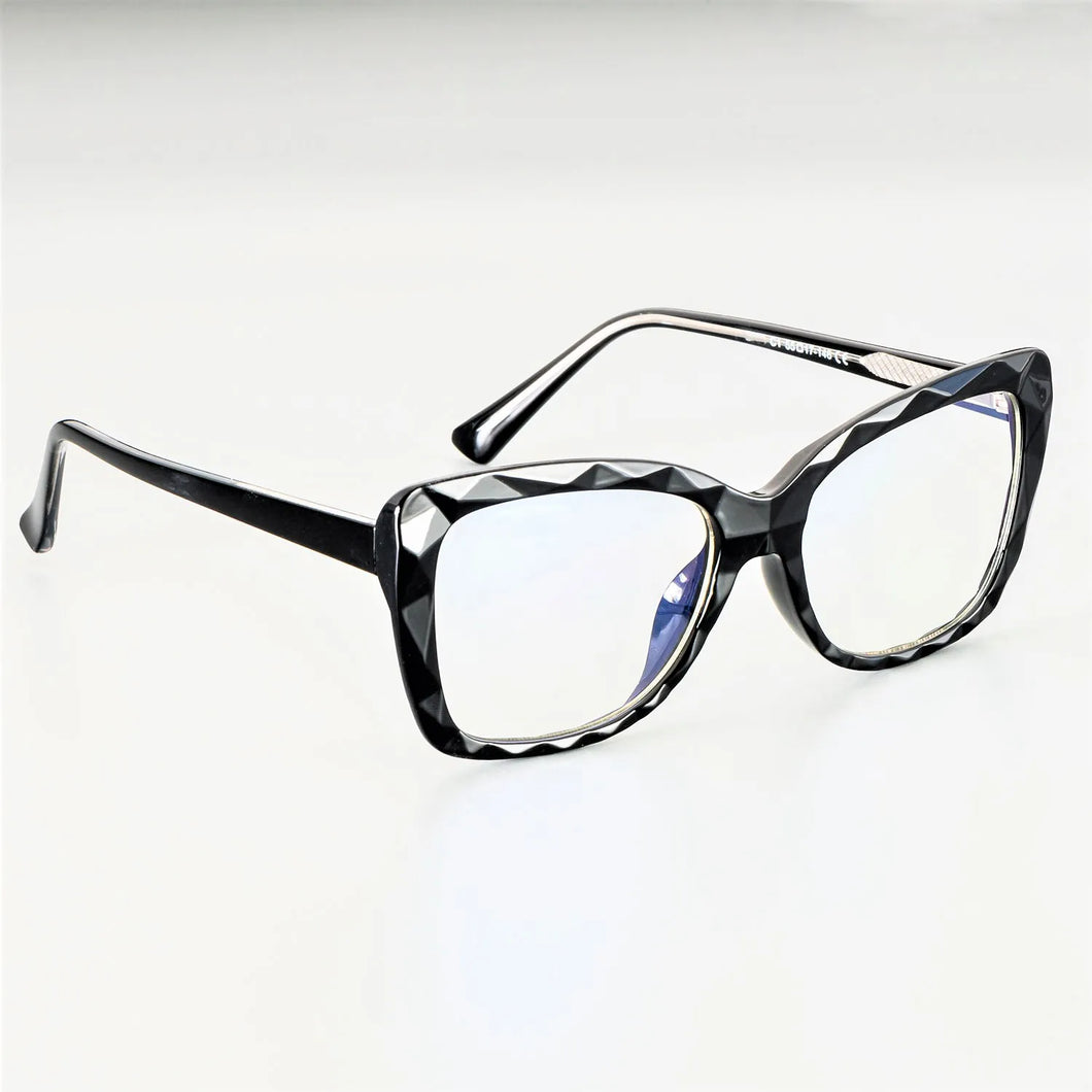 51019 Anti-blue Light Plastic Titanium Glasses Frames Cat Eye Ultralight Men Women Optical  Computer Glasses
