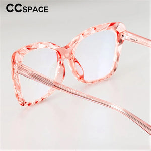 51019 Anti-blue Light Plastic Titanium Glasses Frames Cat Eye Ultralight Men Women Optical  Computer Glasses