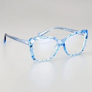 51019 Anti-blue Light Plastic Titanium Glasses Frames Cat Eye Ultralight Men Women Optical  Computer Glasses