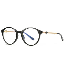 Load image into Gallery viewer, 51mm   Korea Round TR90 Glasses Frames for Myopia Prescription ,Men Women tr Titanium Hyperopia Optical Eyeglasses Frame  2066