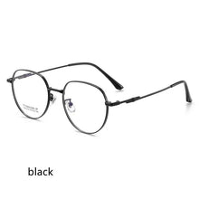 Load image into Gallery viewer, 51mm Small Round Glasses Vintage Metal Oval Gold  Eyeglasses Frame Women Men Full Rim Spectacles for Prescription Glasses  61015
