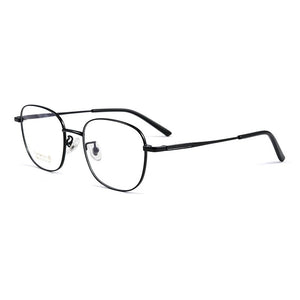 51mm Titanium Glasses Frame Retro Eyeglasses Women Men Myopia Reading Optical Blue Light Prescription Eyewear Anti-Reflection