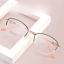 Load image into Gallery viewer, 52mm   titanium alloy woman Square Glasses Frame  Prescription Glasses Optical  Eyeglasses  8025Z