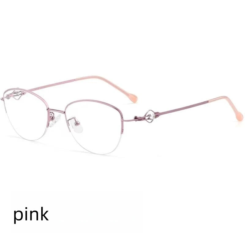 52mm   titanium alloy woman Square Glasses Frame  Prescription Glasses Optical  Eyeglasses  8025Z