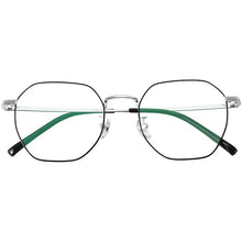 Load image into Gallery viewer, 52mm Full frame polygonal square β titanium prescription eyeglass frame for men and women19059