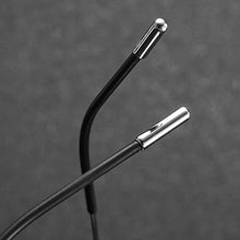 Load image into Gallery viewer, 52mm Ultra pure titanium half frame square eyeglass frame for men and women anti blue prescription eyeglass frame 39011