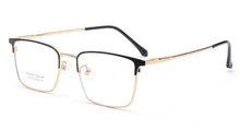 Load image into Gallery viewer, 53-18-145 Titanium Alloy Square Men&#39;s Business Glasses Frame for Myopia &amp; Hyperopia Prescription Optical Glass Frames F7002