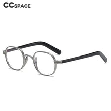 Load image into Gallery viewer, 53314 Retro Acetate Glasses Frames Pure Titanium Men Women Optical Top Grade Prescription Glasses