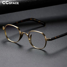 Load image into Gallery viewer, 53314 Retro Acetate Glasses Frames Pure Titanium Men Women Optical Top Grade Prescription Glasses