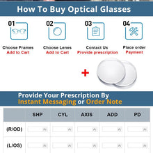 Load image into Gallery viewer, 53678 Punk Retro Round Optical Acetate Glasses Frames Men Women Computer Prescription Eyeglasses
