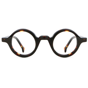 53678 Punk Retro Round Optical Acetate Glasses Frames Men Women Computer Prescription Eyeglasses