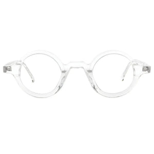 53678 Punk Retro Round Optical Acetate Glasses Frames Men Women Computer Prescription Eyeglasses