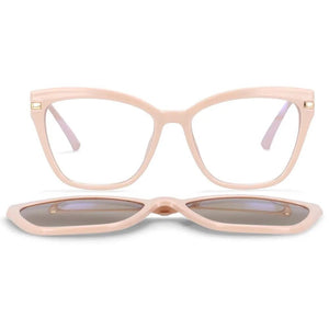 53684 TR90 Anti Blue Light Glasses Frames Polarized Flip-on Sunglasses Men Women Computer Eyeglasses