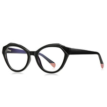 Load image into Gallery viewer, 53mm     Anti Blue Light Computer Glasses TR  Women Big Frame Cat Eye  Frame  Eyeglasses pc girls glasses  2141