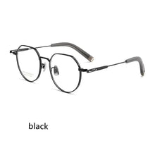Load image into Gallery viewer, 53mm  Fashion Glasses Women's Comfortable Vintage Polygon Pure Titanium Eyewear Prescription Eyeglasses Frame For Men 2102P