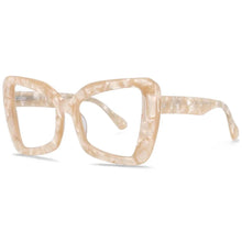 Load image into Gallery viewer, 54066 Anti Blue Light Oversized High Grade Handmade Acetate Glasses Frames Women Retro Butterfly Shape Computer Eyeglasses