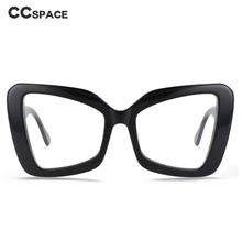 Load image into Gallery viewer, 54066 Anti Blue Light Oversized High Grade Handmade Acetate Glasses Frames Women Retro Butterfly Shape Computer Eyeglasses
