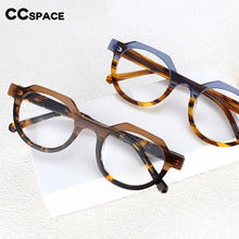 Load image into Gallery viewer, 54139 Retro Acetate Optical Glasses Frames Men Women Two Color Splicing Eyeglasses