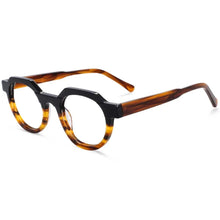 Load image into Gallery viewer, 54139 Retro Acetate Optical Glasses Frames Men Women Two Color Splicing Eyeglasses