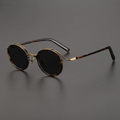 Vintage Polarized Acetate Sunglasses Men Retro Quality Designer UV400 Sunglasses Women Handmade Korea Luxury Brand Eyewear