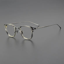 Load image into Gallery viewer, Vintage Pure Titanium Glasses Frame Men Ultra Light Square Prescription Myopia Eyeglasses Frame Women Luxury Brand Eyewear
