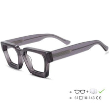 Load image into Gallery viewer, Acetate Frame Eyewear Frame Vintage Square Brand Design Eyeglasses CCspace Oculos De Grau