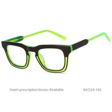 Load image into Gallery viewer, 54386 Acetate Big Frame Square Frames Men Women  Reading Glasses