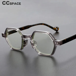 54565 Tr90 Unisex Green Glasses Frames Women Optical  Transparent Computer Eyeglasses Customized Prescription Glasses