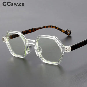 54565 Tr90 Unisex Green Glasses Frames Women Optical  Transparent Computer Eyeglasses Customized Prescription Glasses