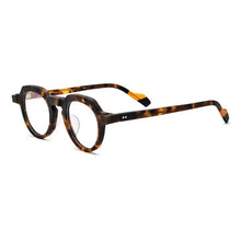 Load image into Gallery viewer, 54702 Round Retro Acetate Optical Glasses Frames Men Women Splicing Glasses Prescription Frame