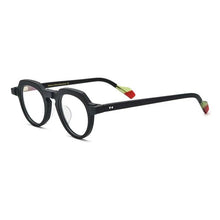 Load image into Gallery viewer, 54702 Round Retro Acetate Optical Glasses Frames Men Women Splicing Glasses Prescription Frame