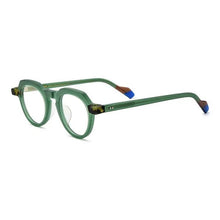 Load image into Gallery viewer, 54702 Round Retro Acetate Optical Glasses Frames Men Women Splicing Glasses Prescription Frame
