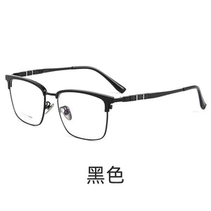 54mm    Pure titanium man Square Glasses Frame  Prescription Glasses Optical  Eyeglasses 9017BT