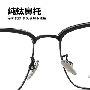 54mm    Pure titanium man Square Glasses Frame  Prescription Glasses Optical  Eyeglasses 9017BT